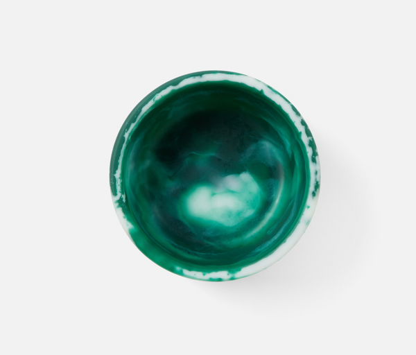 Blue Pheasant Hugo Swirled Mini Serving Bowl - Dark Green