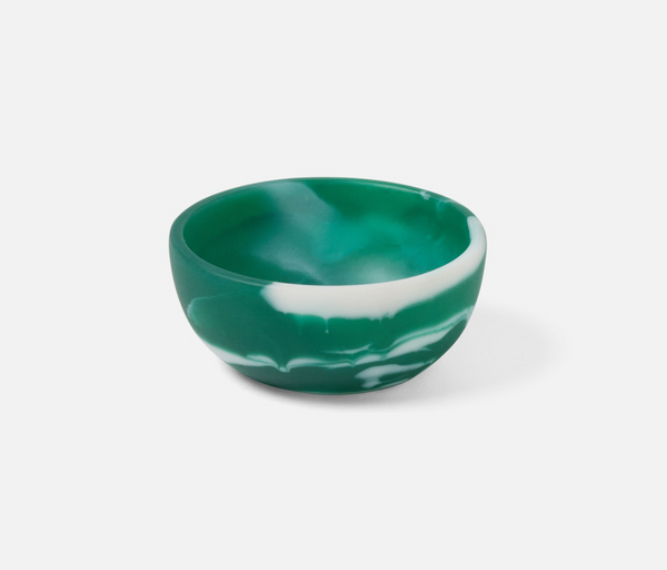 Blue Pheasant Hugo Swirled Pinch Bowl - Dark Green