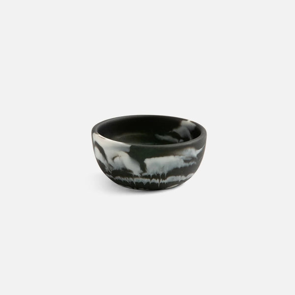 Blue Pheasant Hugo Swirled Pinch Bowl - Black