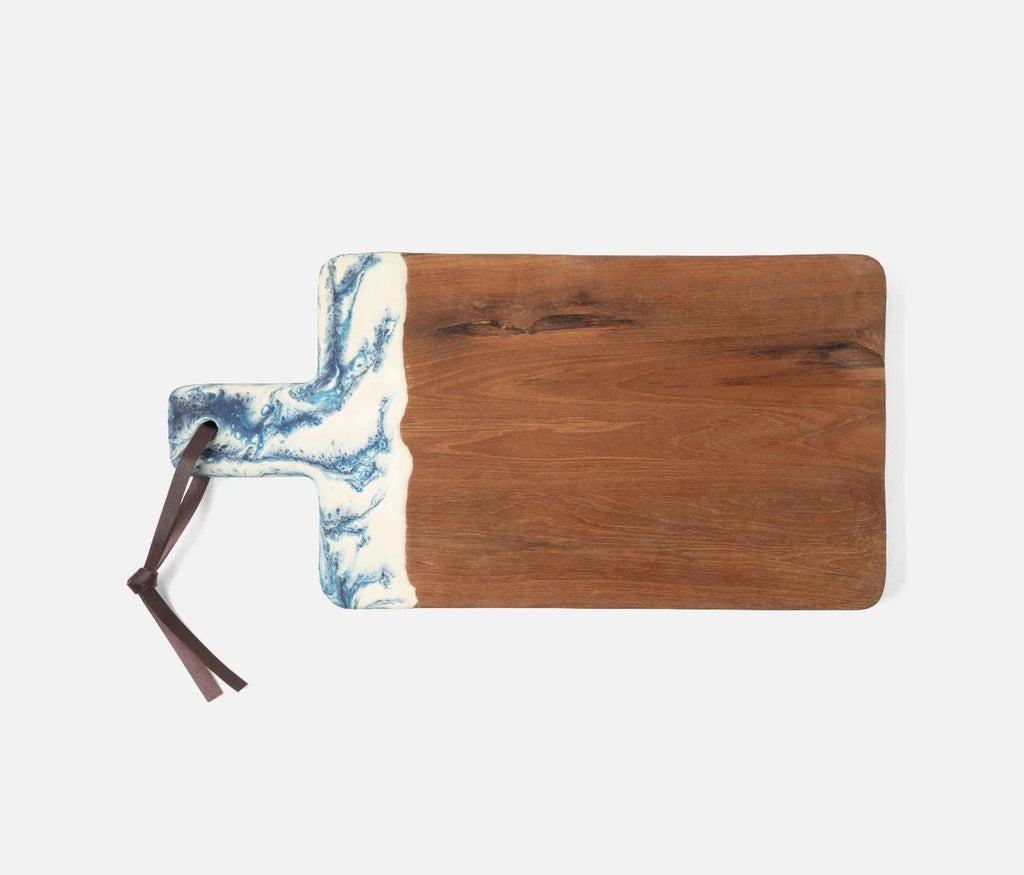 Blue Pheasant Austin Swirl Serving Board - Blue