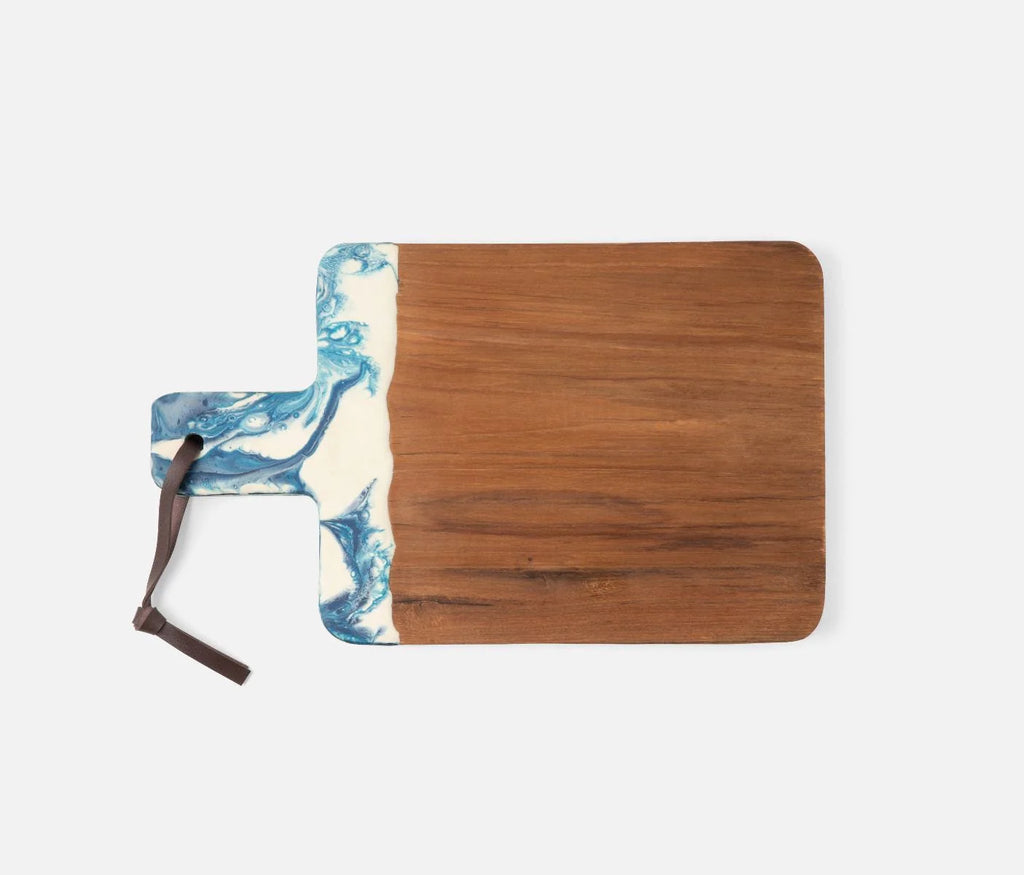 Blue Pheasant Austin Swirl Serving Board - Blue