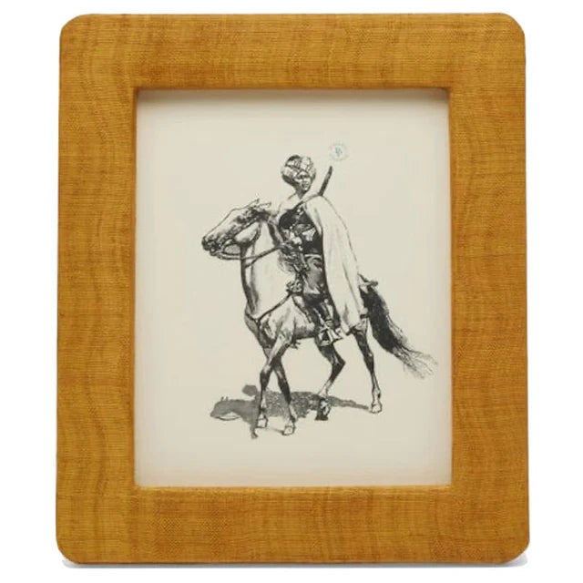 Halle Silken Abaca Picture Frame - Mustard