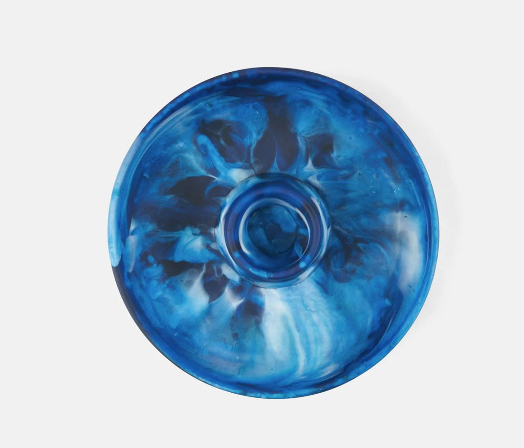 Blue Pheasant Hugo Chip and Dip Bowl - Blue