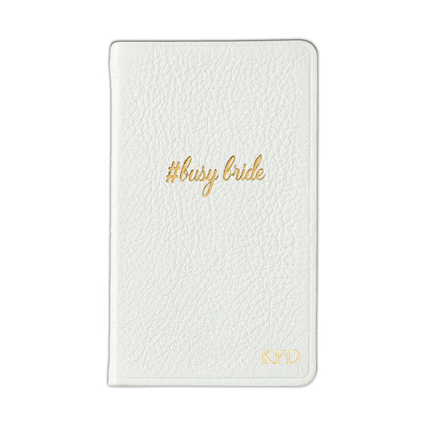 White #BusyBride Pocket Notes